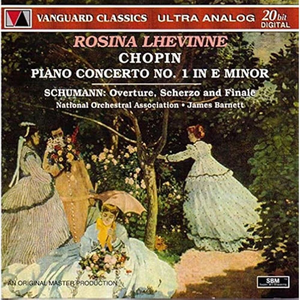 Rosina Lhevinne - Chopin: Piano Concerto No 1; Schumann: Overture Scherzo /